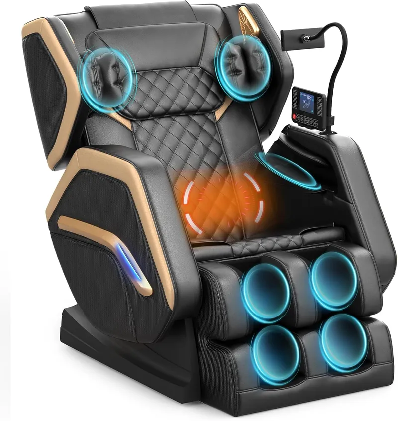 NAGLIFOR Massage Chair Full Body, Black
